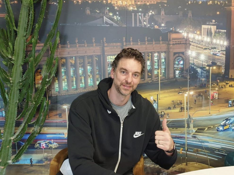 Pau Gasol ha llegado este miércoles a Barcelona