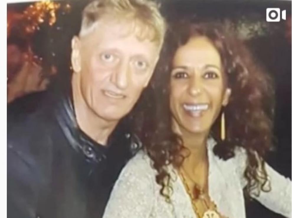 Quique San Francisco y Rosario, en una imagen colgada en el Instagram de la cantante.