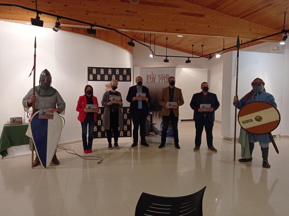 Acto de presentación del cómic La Batalla de Cutanda, que ha tenido lugar en la sala Lapayese de Calamocha