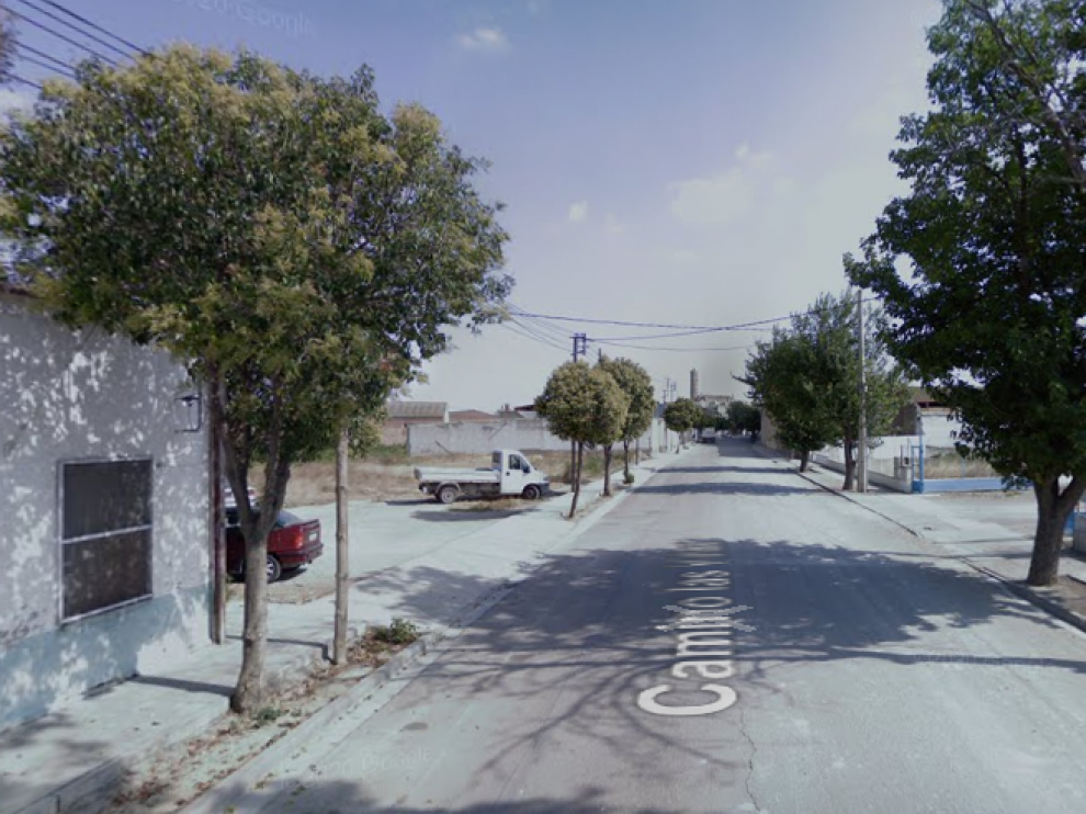 Calle donde se encontró al animal muerto