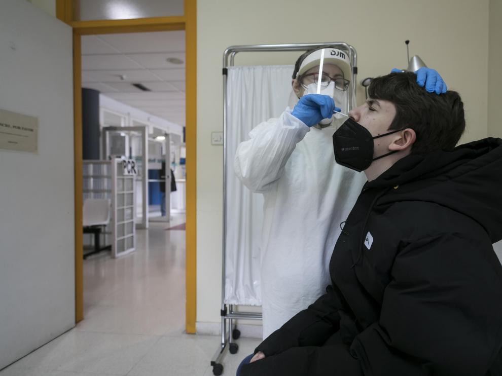 El centro de salud Delicias Sur atiende de forma presencial a unas 800 personas al día.