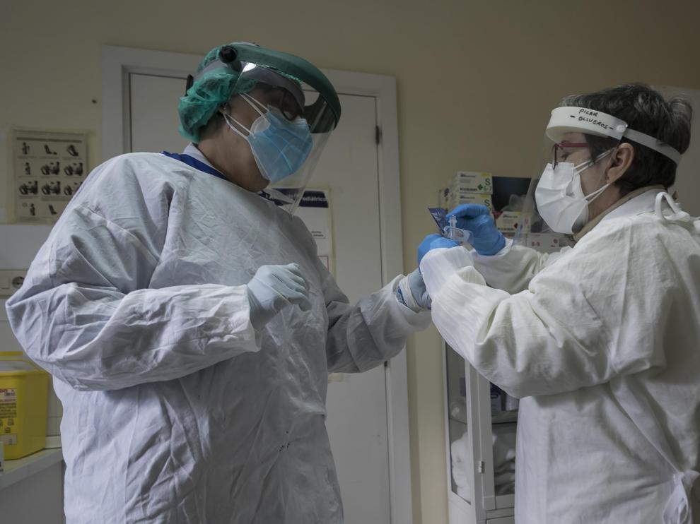 El centro de salud Delicias Sur atiende de forma presencial a unas 800 personas al día.