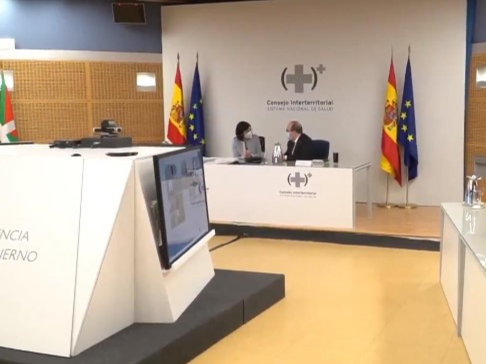 Carolina Darias, tras la reunión del Consejo Interterritorial de Salud