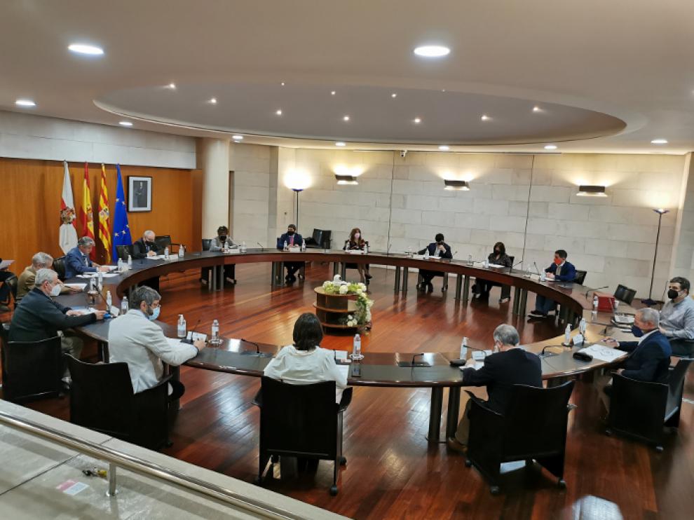 Sesión del pleno de la DPH celebrada este jueves.