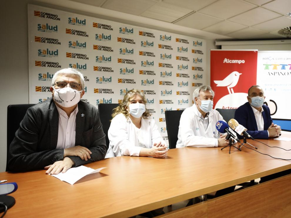 Presentación del proyecto para mejorar la nutrición de los niños con cáncer en el Hospital Infantil.