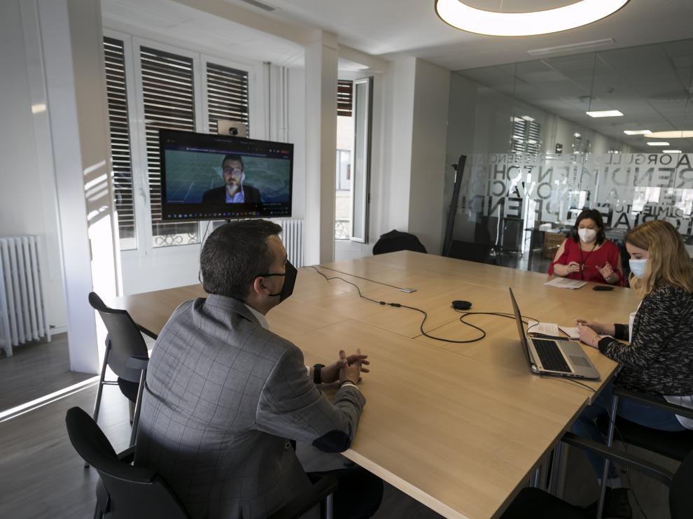 En el acto se habló sobre las acciones que han tenido que realizar las empresas exportadoras para afrontar el escenario que deja la pandemia.