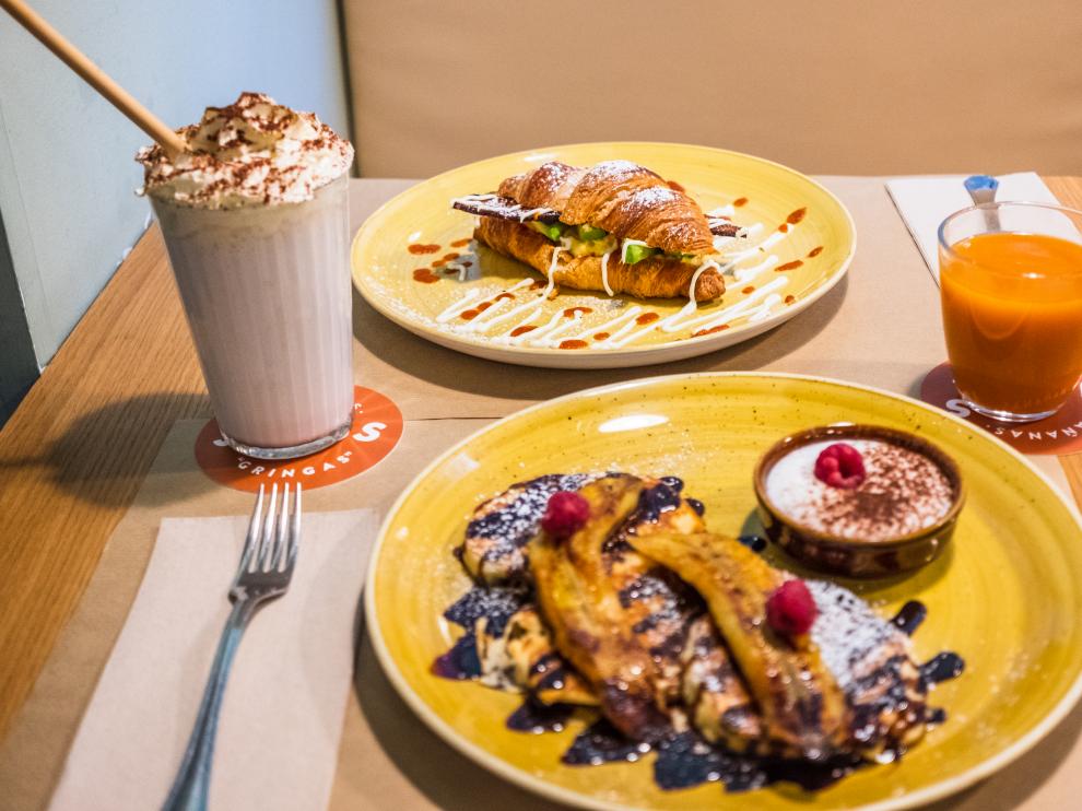 Varias de las propuestas del brunch de las 'Mañanas gringas'.
