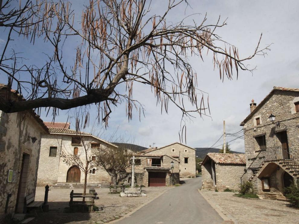 Vista de Lecina, en Huesca.