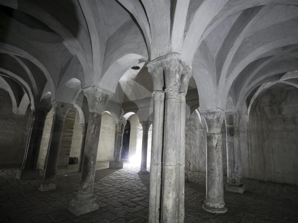 La última casa que habitó Goya siendo vecino de Zaragoza tenía la bodega en los antiguos baños judíos de la ciudad que se han conservado hasta nuestros días.