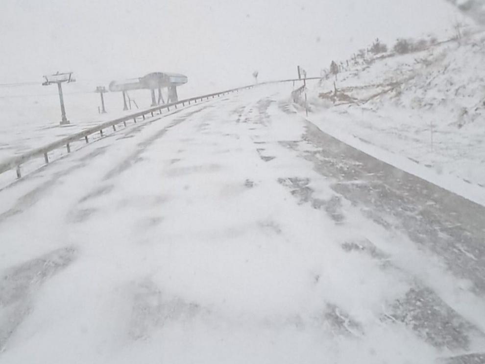 Nevada en Formigal este viernes