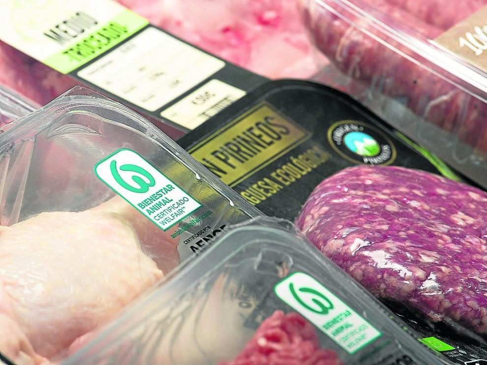 Productos con sello Welfair de Bienestar Animal que ya se pueden adquirir en los supermercados.