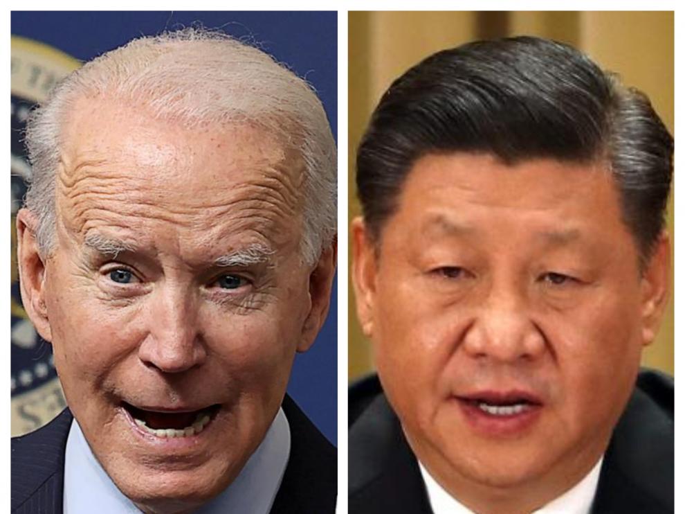 Joe Biden y Xi-Jinping