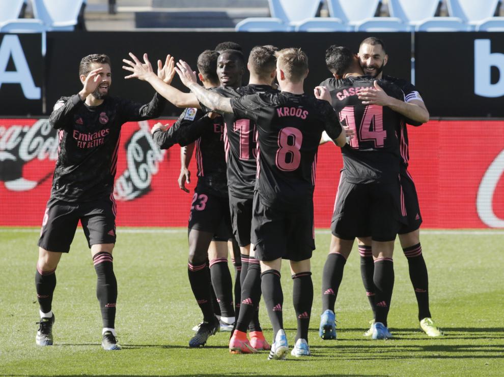 Partido Celta-Real Madrid