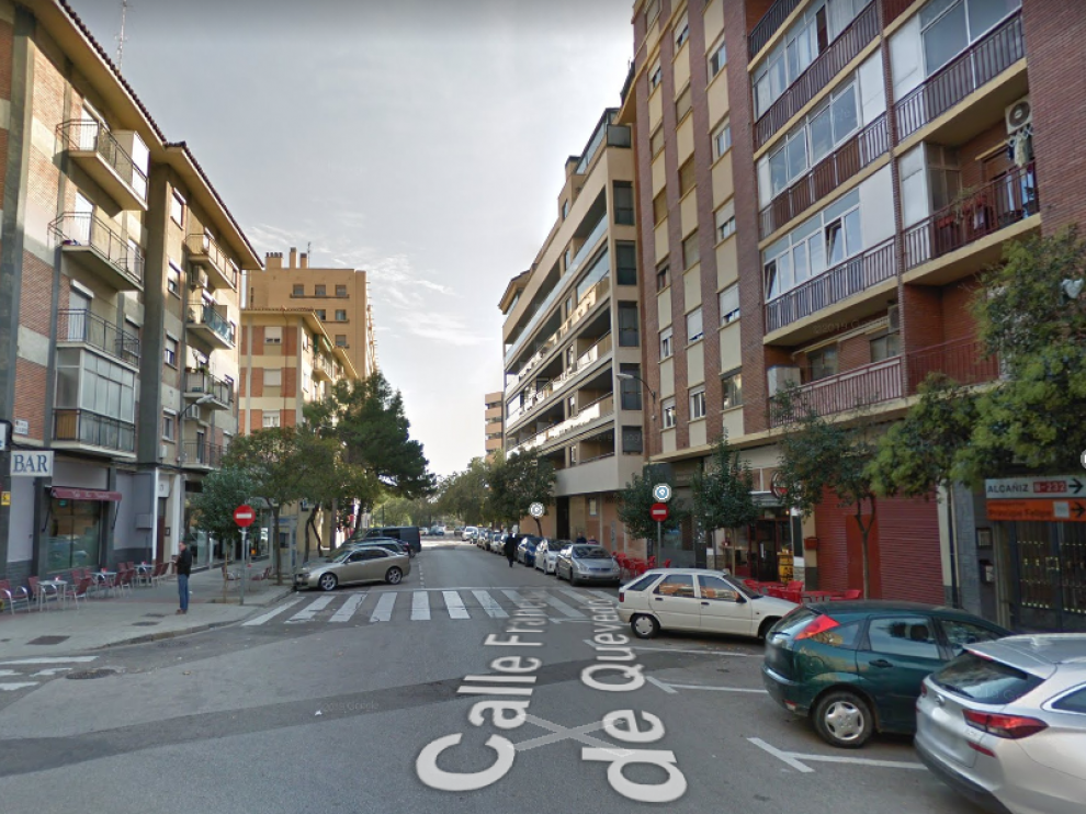 La intervención se llevó a cabo en la calle de Francisco de Quevedo del barrio de Las Fuentes.