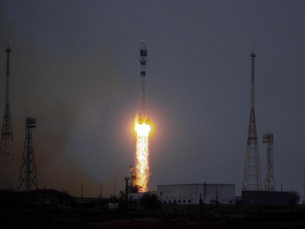 Rusia lanza el primer nanosatélite catalán desde el cosmódromo de Baikonur.