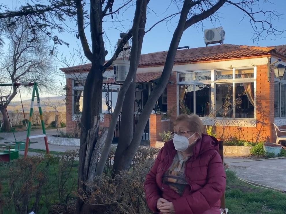 Rosa María Castán, una usuaria del programa Acompañando-Teruel, en el video que repasa el año de trayectoria.