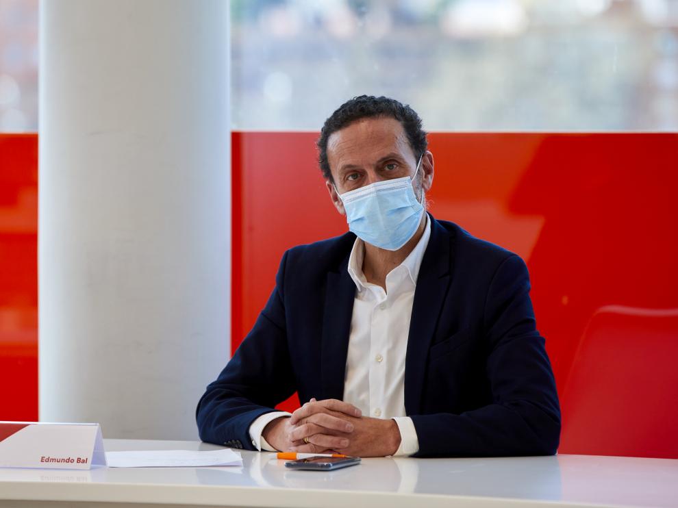 El portavoz parlamentario de Ciudadanos (Cs), Edmundo Bal, durante la reunión del Comité Permanente del partido, en Madrid