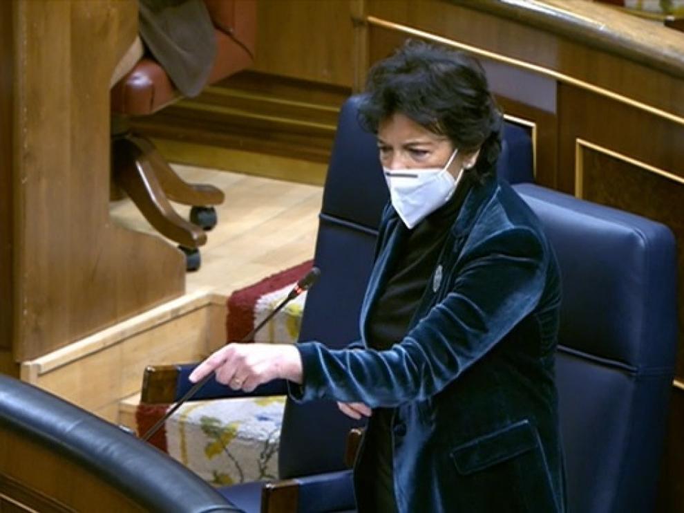 La ministra de Educación y Formación Profesional, Isabel Celaá