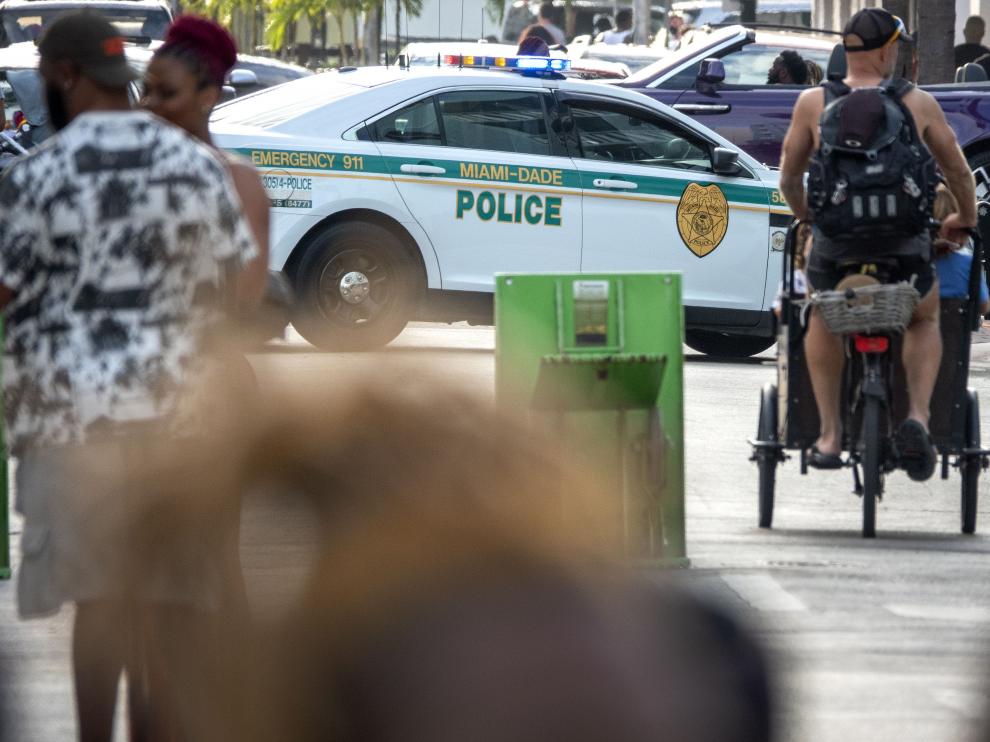 Coche de policía de Miami-Dade.