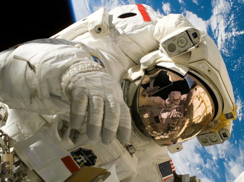 Foto de archivo de un astronauta