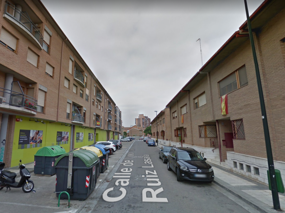 Una imagen de la calle de Inocencio Ruiz Lasala, en el barrio de Santa Isabel de Zaragoza.