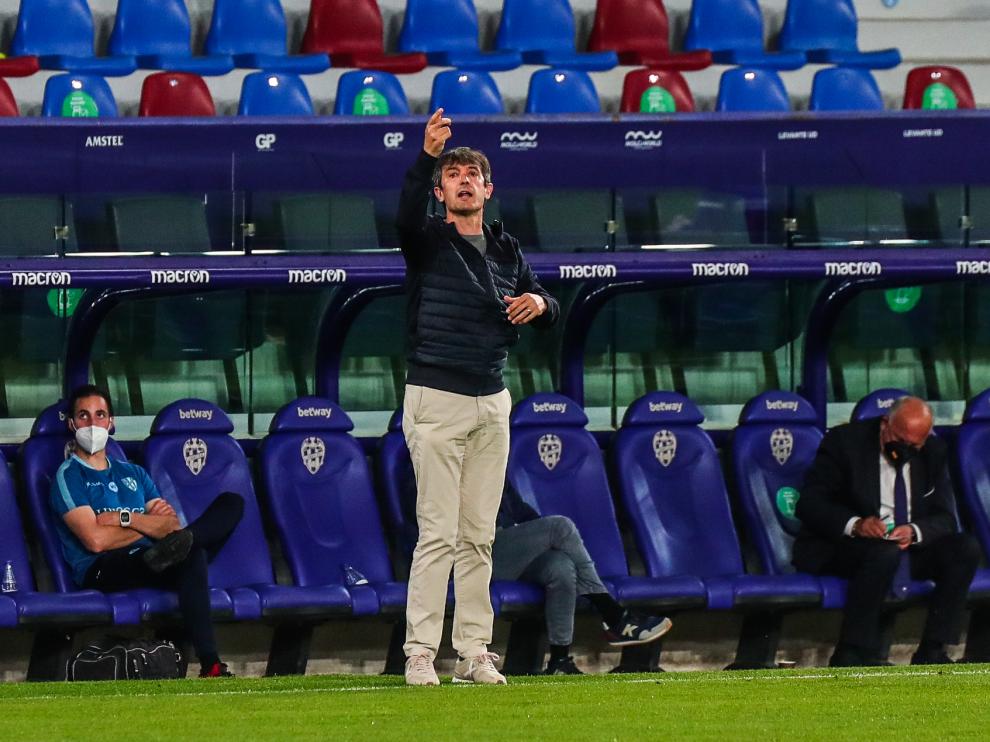 Pacheta, en la parcela técnica del Ciutat de Valencia.