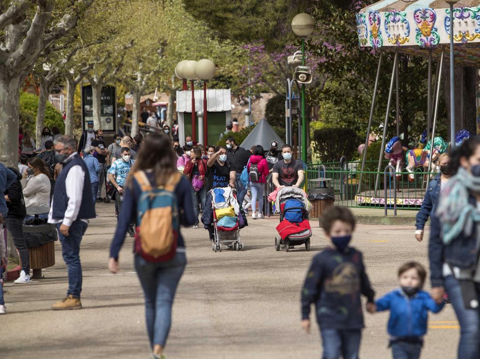 Un parque de atracciones en tiempos de covid