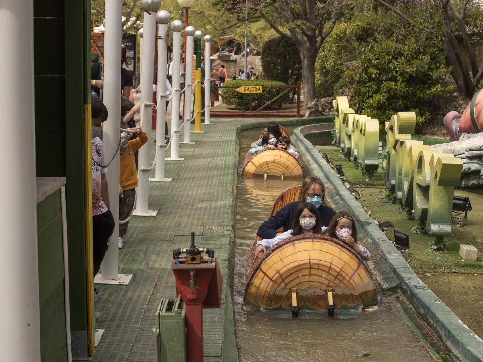 Un parque de atracciones en tiempos de covid