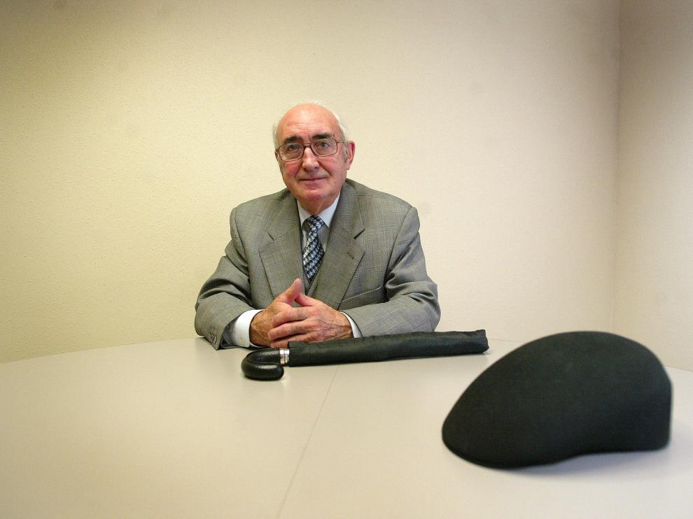 Antonio Sánchez Portero en una fotografía de 2005