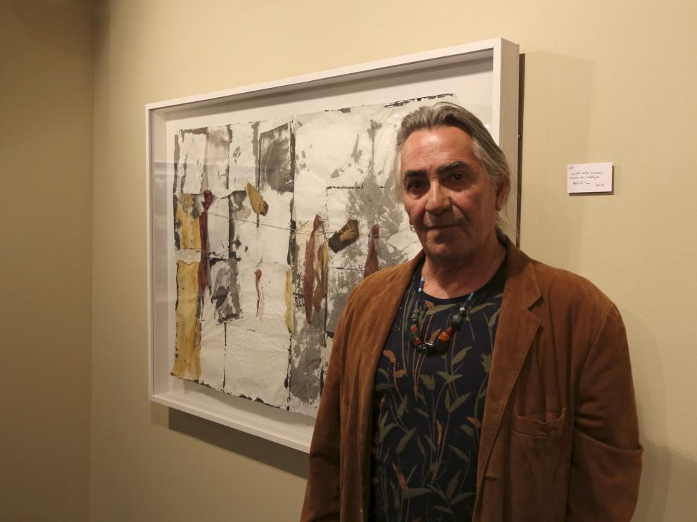 Fernando Estallo en la presentación de su exposición 'In Fluxus', en una imagen de archivo.