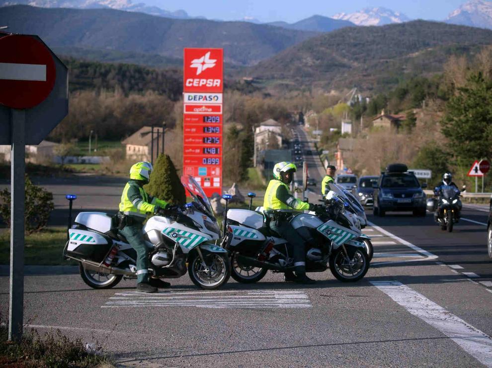 Operación retorno de Semana Santa 2021 en Aragón.