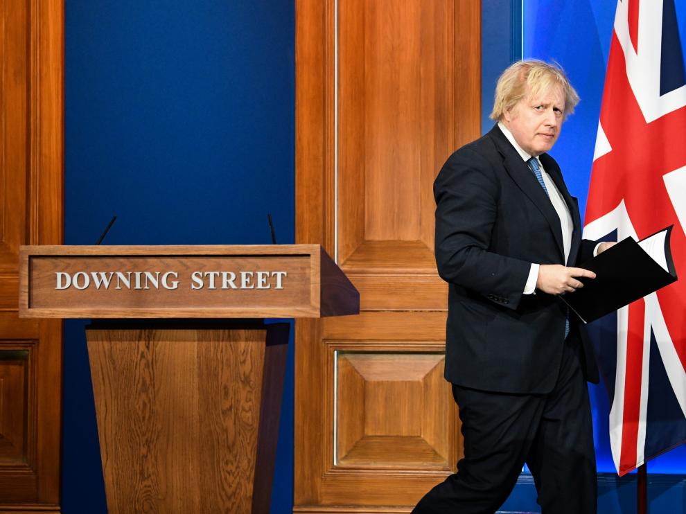 Rueda de prensa de Boris Johnson este lunes