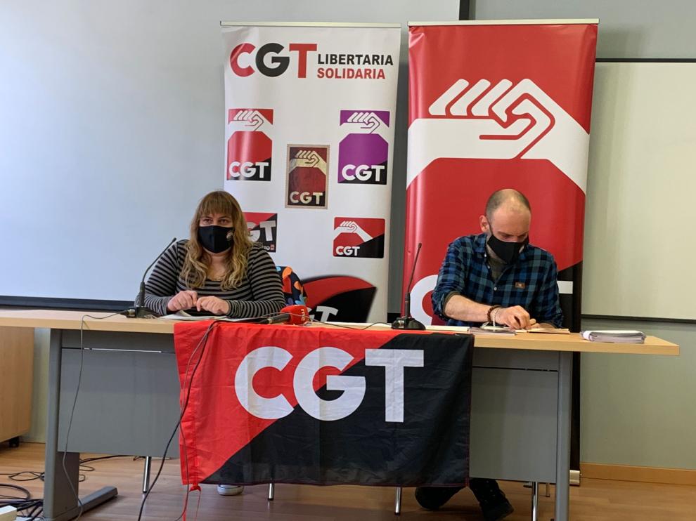Presentación del informe sobre conciertos de CGT.