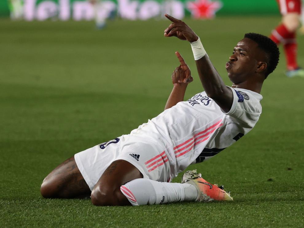 Partido Real Madrid-Liverpool: Vinicius