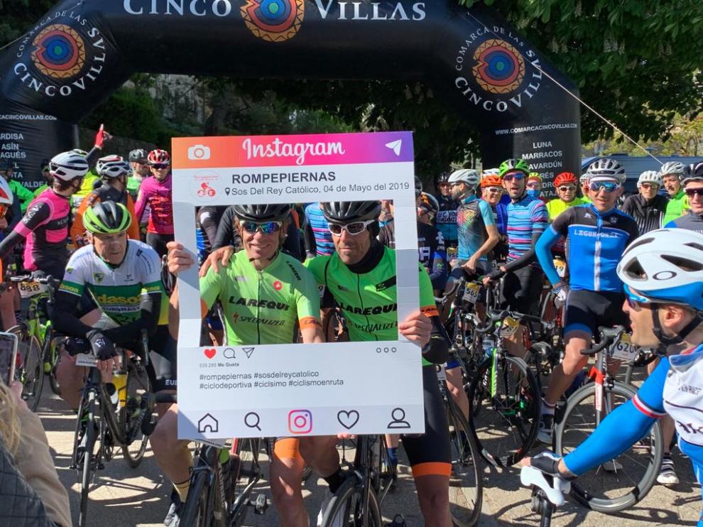 Imagen de la salida de la Rompepiernas 2019, la última edición que se disputó.