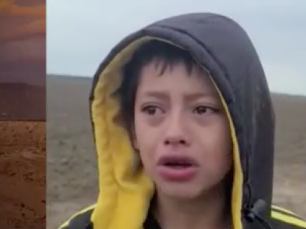 El pequeño nicaragüense protagoniza el dramático vídeo que ha dado la vuelta al mundo
