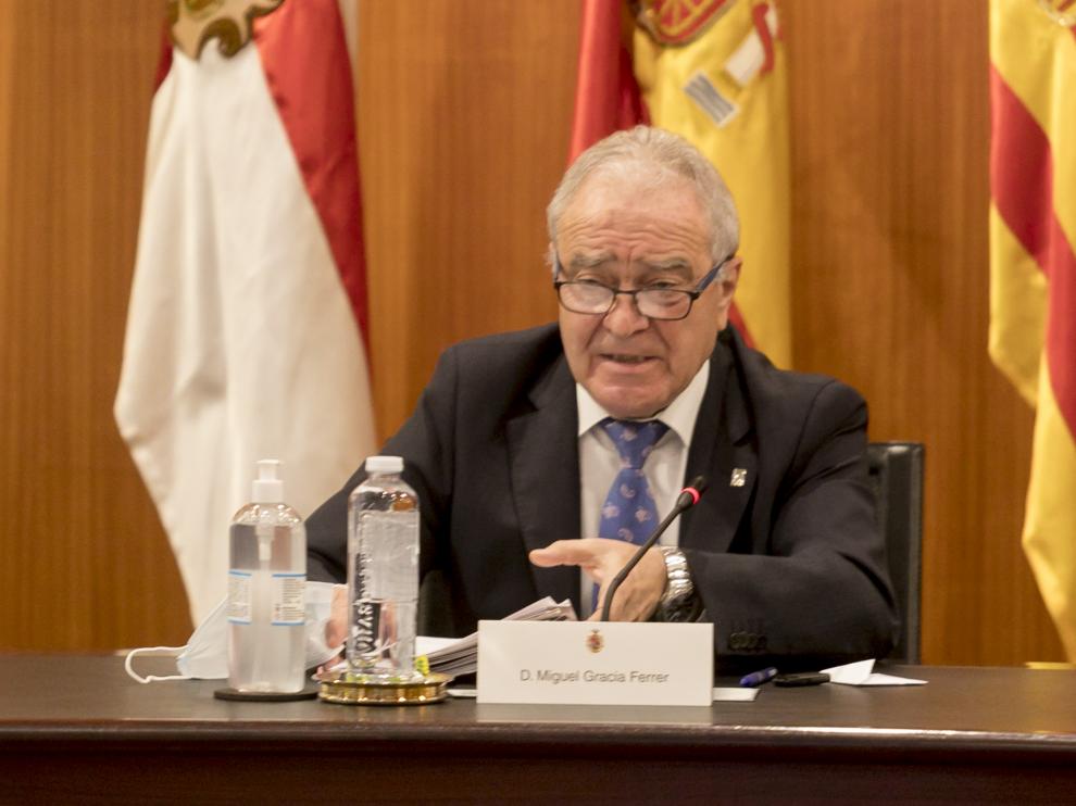 Imagen de archivo de Miguel Gracia, presidente de la DPH.