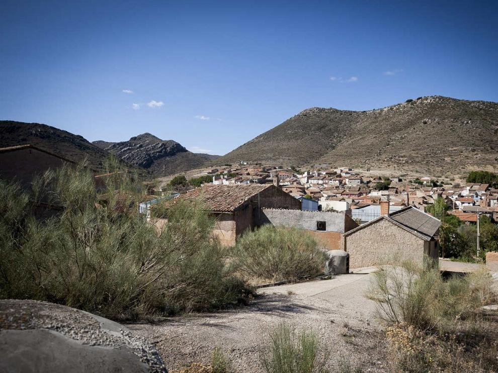 Vista de la localidad de Alpartir