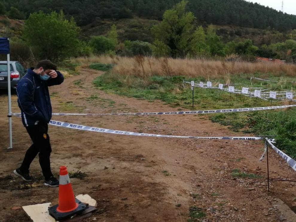 Aguarón acoge el primer circuito de orientación permanente de Aragón