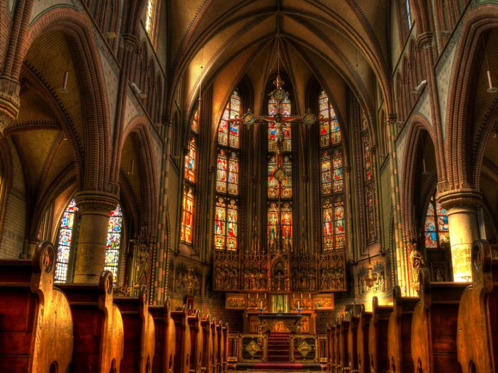 Imagen de archivo de una iglesia