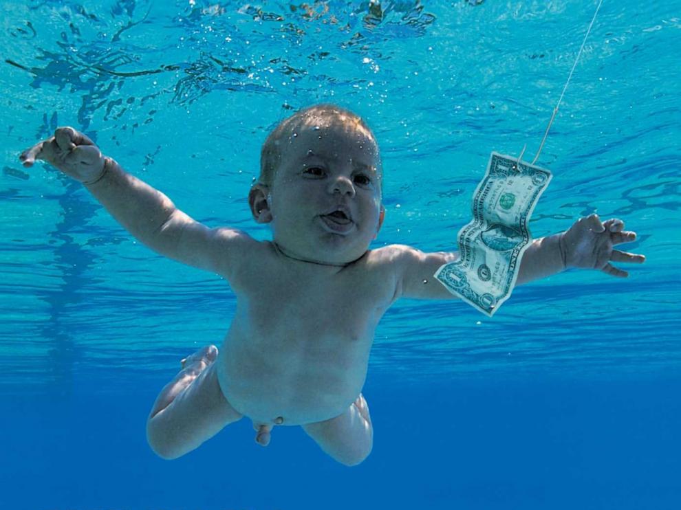 Portada de 'Nevermind', de Nirvana.