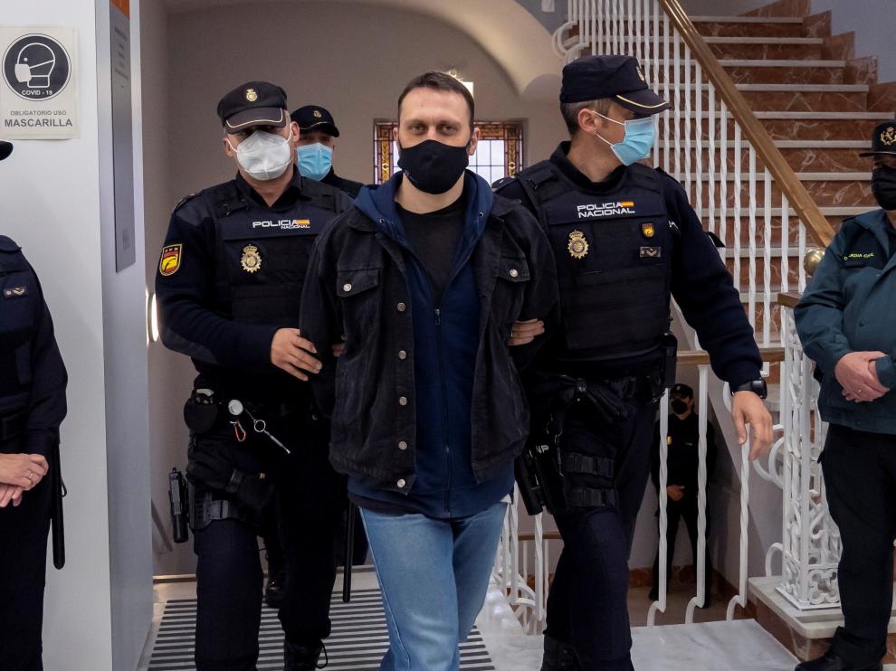 Cuarta jornada del juicio contra Igor el Ruso en Teruel