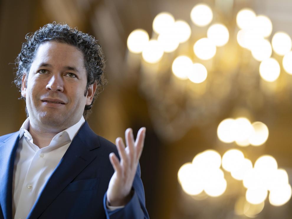 Gustavo Dudamel, durante su presentación como director musical de la Ópera de París.