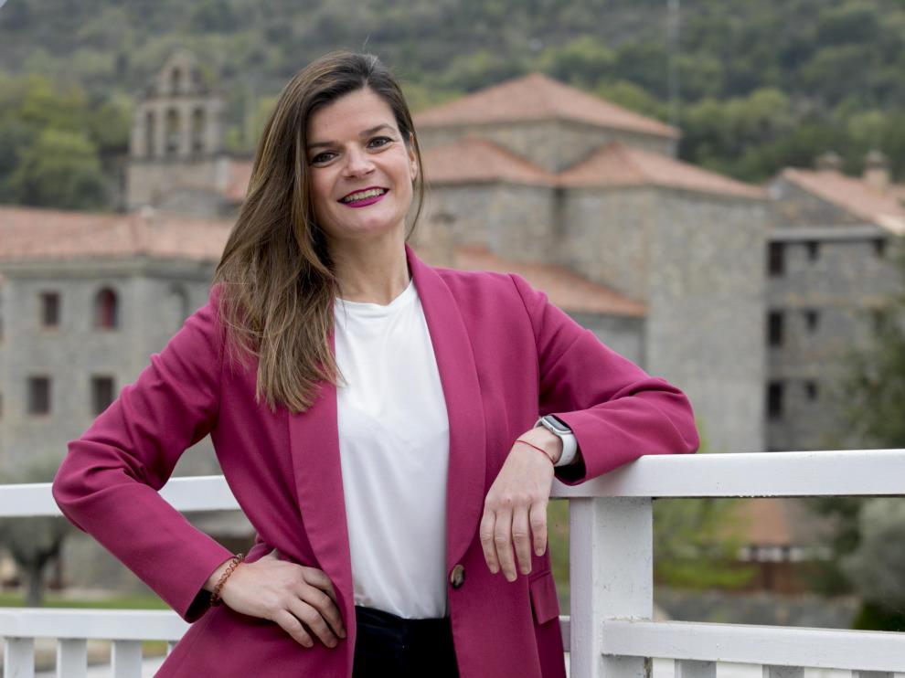 María Bellosta es la directora del Hotel Barceló Monasterio de Boltaña.
