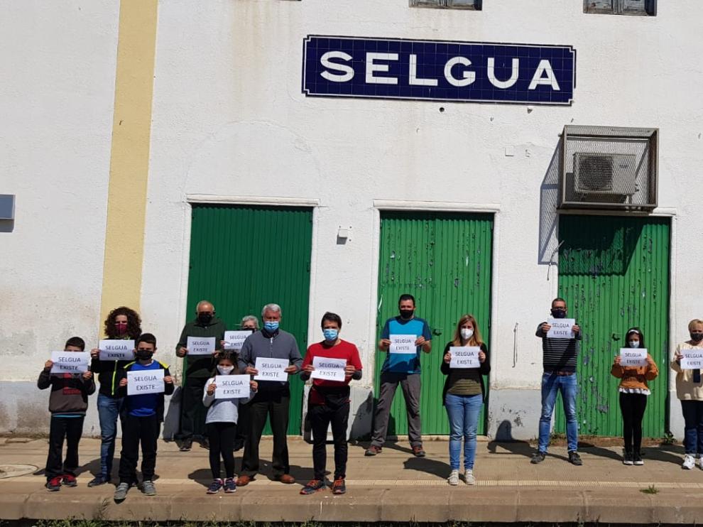Concentraciones en Aragón para reivindicar un servicio de tren de calidad