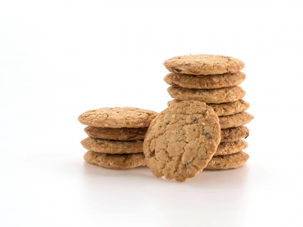 Galletas de avena y manzanas.