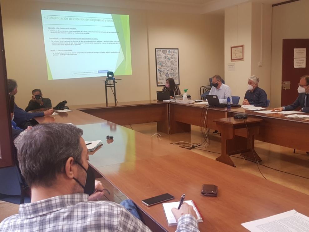 La reunión del comité de seguimiento del PDR se celebró de forma mixta, presencial y telemática
