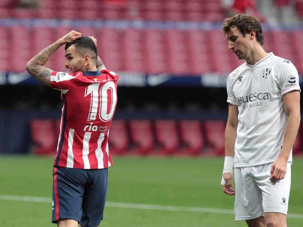 Los Jugadores De La Sd Huesca Dejan Atras La Derrota Con El Atletico Y Se Centran En El Getafe