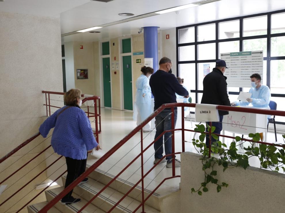Comienza la vacunación de Janssen en Aragón: centro de salud Las Fuentes Norte de Zaragoza