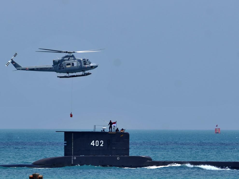 Imagen de archivo del submarino indonesio 'KRI Nanggala 402', hundido el 21 de abril